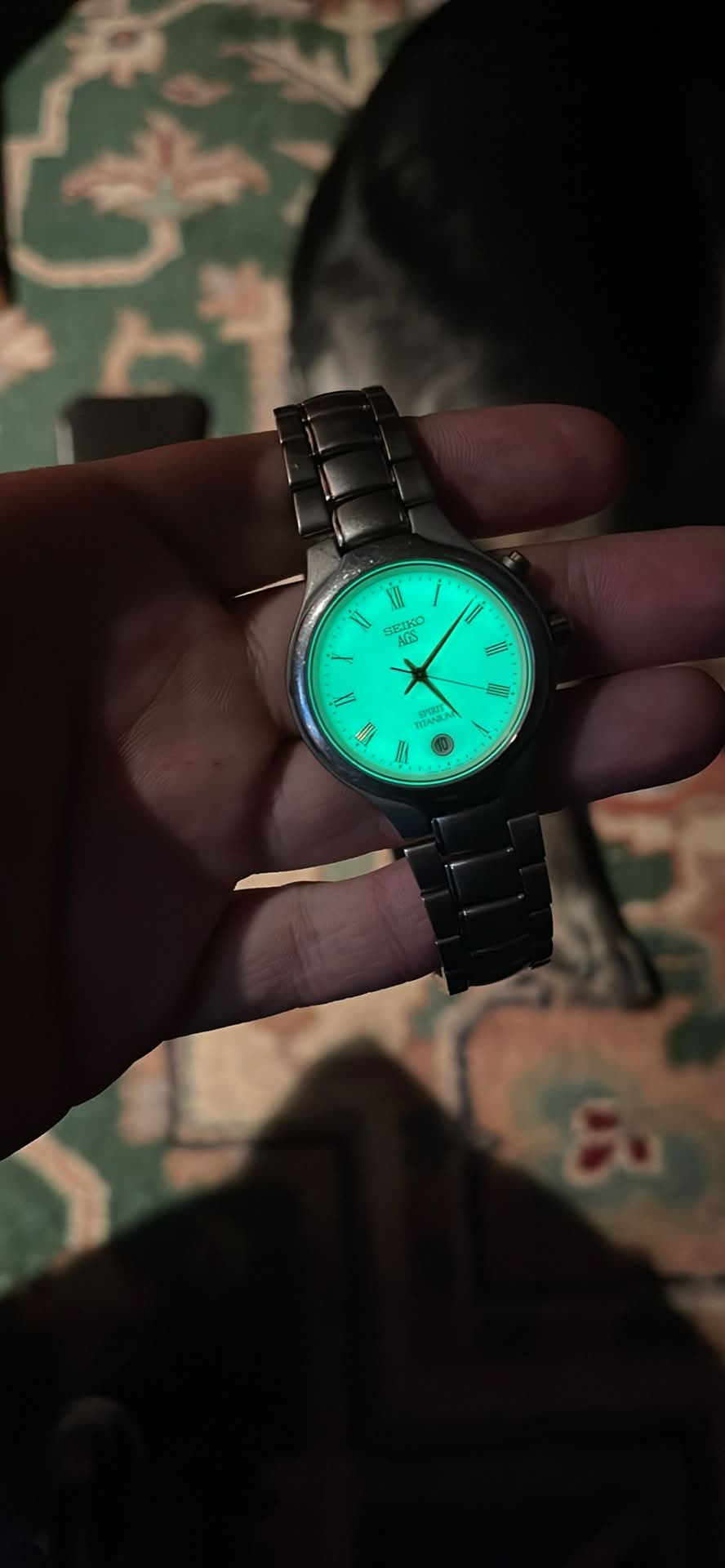 Seiko AGS Lume Dial