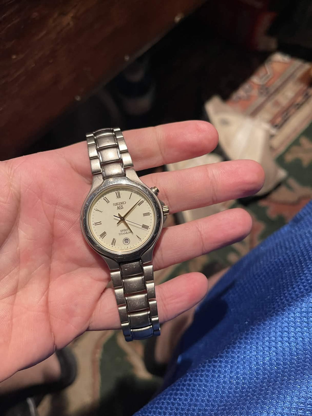 Seiko AGS Lume Dial